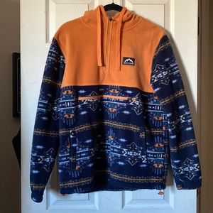Printed Fleece Hoodie
